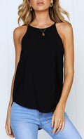 Women's sleeveless Halter vest beach shirt