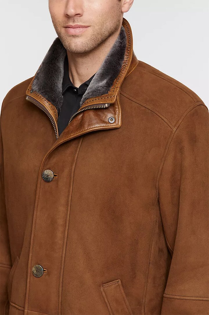 The Last Day 🛒40% Off🎁McKinley Cappuccino Spanish Merino Coat