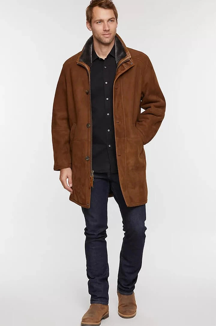 The Last Day 🛒40% Off🎁McKinley Cappuccino Spanish Merino Coat