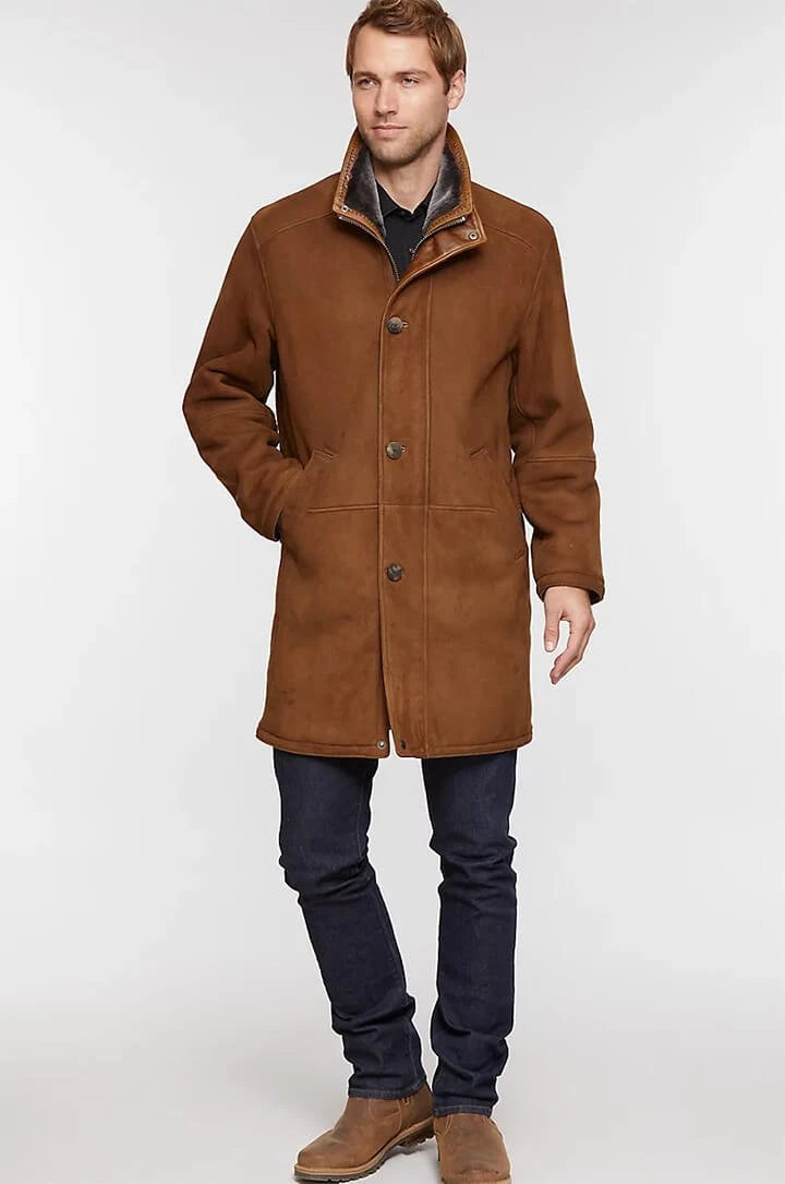 The Last Day 🛒40% Off🎁McKinley Cappuccino Spanish Merino Coat