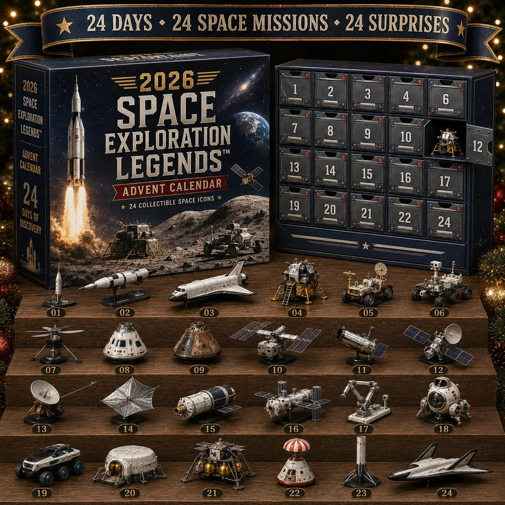 2026 Space Exploration Legends Advent Calendar - 24 Days of Space Missions, 24 Collectible Surprises