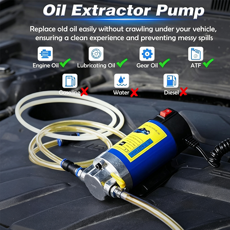 Portable Engine Oil Transfer Pump – Handy Maintenance Tool – xxwix